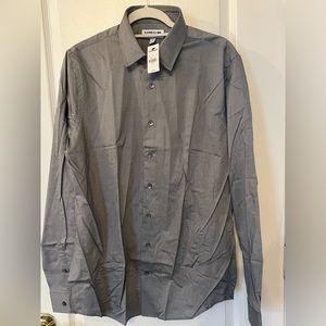 Express Button Down L/S - Extra Slim